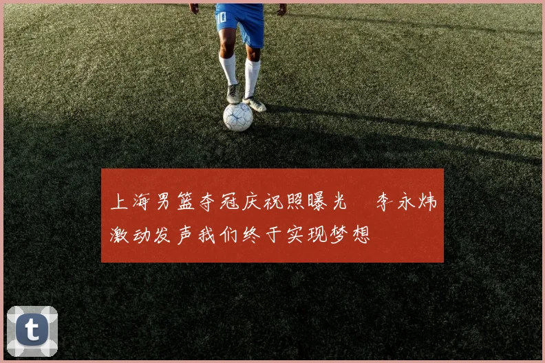 上海男篮夺冠庆祝照曝光偰李永炜激动发声我们终于实现梦想
